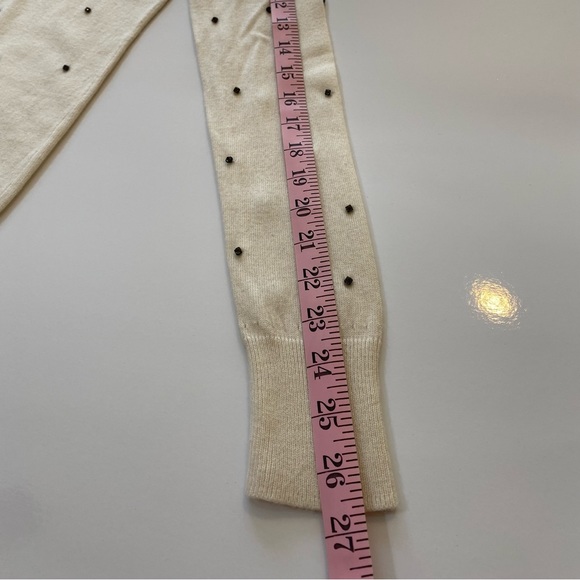 Ann Taylor Wool Blend V-Neck Sweater With Rhinestones Size S - Picture 8 of 8